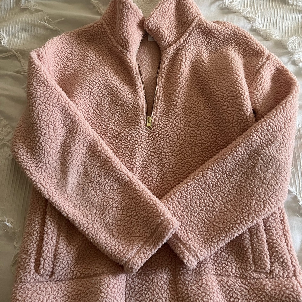 Old Navy Pink Sherpa Jacket